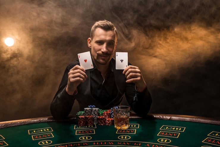 Live Blackjack table on Relax Gaming showing dealer cards and player hand